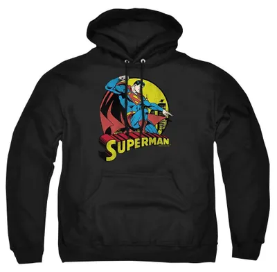 Produktbild von Superman - Kapuzenpullover für Herren/Damen Uni TV40391 (XL) (Schwarz)