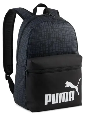 Obrázek produktu pro Batoh PUMA Phase AOP, objem 22 litrů, barva: černá - vzor: bloky, černý