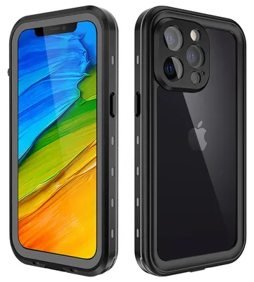 Image de Étui étanche Redpepper Dot pour Apple iPhone 13 Pro - Noir