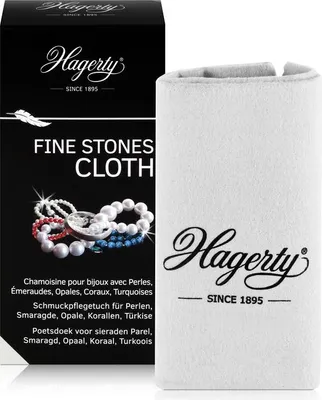 Zdjęcie produktu dla Hagerty Fine Stone Cloth i Organiczne Kamienie, Perły, Szmaragdy, Opalizacje, Turkus