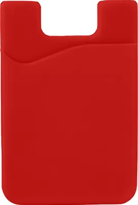 Produktbild von Kartenhalter für Handy - Rot, selbstklebend KP29766
