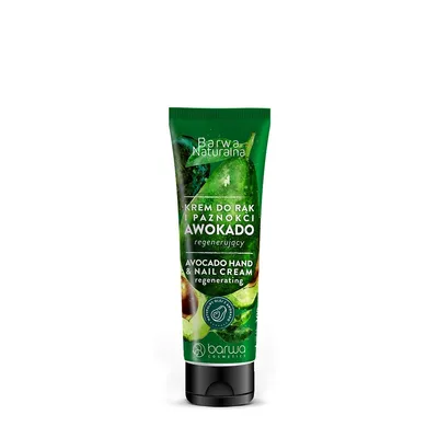 Image de Barwa Natural Crème régénératrice à l'avocat pour les mains et les ongles, 100 ml