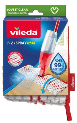Produktbild von Ersatzbezug für Spray & Clean Sprühwischer (weiß/rot)