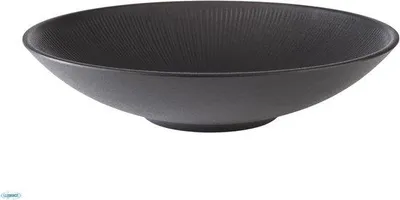 Obrázek produktu pro Keramická mísa 30 x 7 cm, černá, 22 litrů