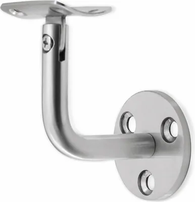 Immagine prodotto di Supporto per corrimano, acciaio inox, rotondo