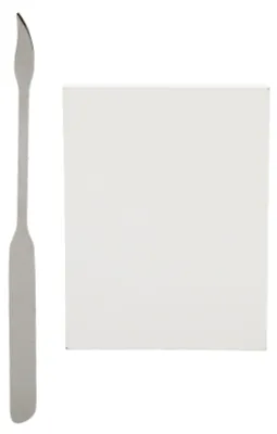 Produktbild von Make-up-Mischpalettenpapier, Einweg-Nagelkunst-Zeichenpapier mit Edelstahlaufkleber L