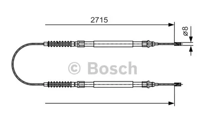 Produktbild von Bosch Seilzug, Feststellbremse  1 987 482 003