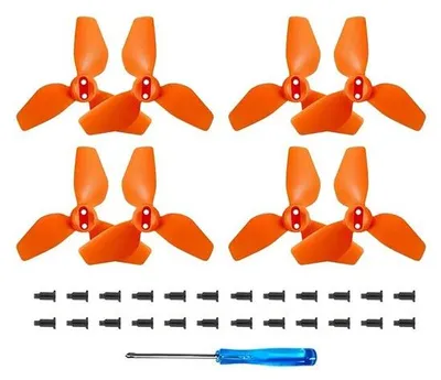 Produktbild von Propellerblätter für Mini-Drones, 8er Set, Kunststoff, farbig