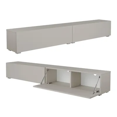 Produktbild von Platan Room TV Lowboard 210 cm breit KASCHMIR Fernsehschrank hängend oder stehend Hängeboard Board Schrank für Wohnzimmer Wandschrank MATT