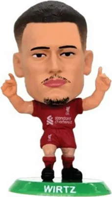 Immagine prodotto di Liverpool FC - Figura di calcio "Florian Wirtz", "SoccerStarz" BS6488 (Taglia unica) (Rosso/Verde)
