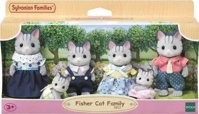 Zdjęcie produktu dla Sylvanian Familes Rodzina Kotków Fisher 5812
