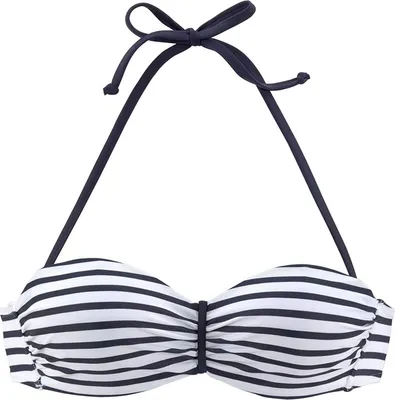 Produktbild von Venice Beach BügelBandeauTop B navy-white s 40B