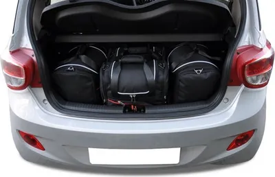 Produktbild von Hyundai I10 2013-2020 Kofferraumtaschen Set 4 Stk
