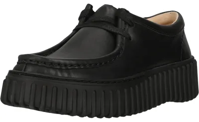Produktbild von CLARKS Schnürschuhe Torhill Bee mit profilierter Laufsohle 1216 Black Leather 42