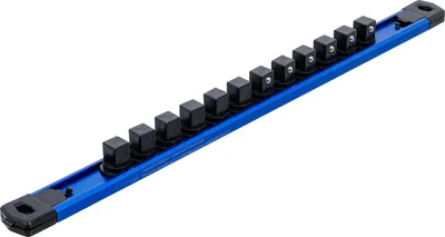 Zdjęcie produktu dla BGS technic Socket Holder with square for 12 Sockets, 295 mm, 295 g