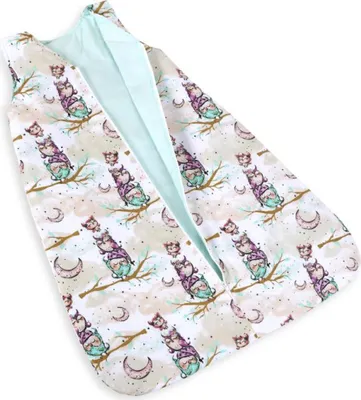 Zdjęcie produktu dla Śpiworek – 50 x 75 cm – beżowy, zielony, fioletowy