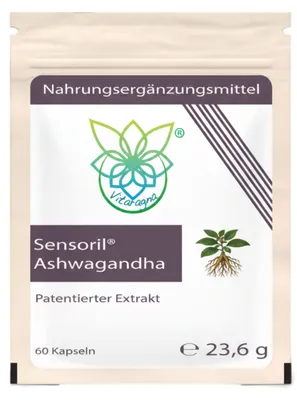 Produktbild von VITARAGNA Sensoril Ashwagandha Extrakt 60 Kapseln HPMC