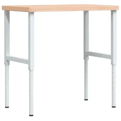 Obrázek produktu pro Pracovní stůl 100 x 60 x (73–99,5) cm masivní buk obdélníkový