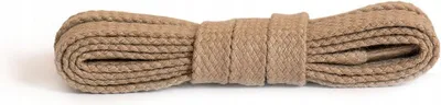 Obrázok produktu pre Odolné ploché šnúrky do topánok 75 cm Kaps - béžová