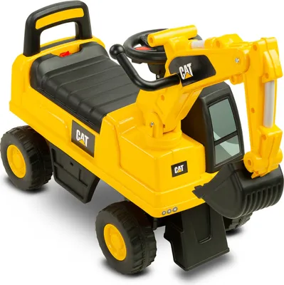 Image de Scooter, excavateur CAT, jaune
