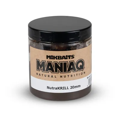 Obrázek produktu pro Mikbaits boilie v dipu ManiaQ NutraKRILL 250ml Průměr: 20mm