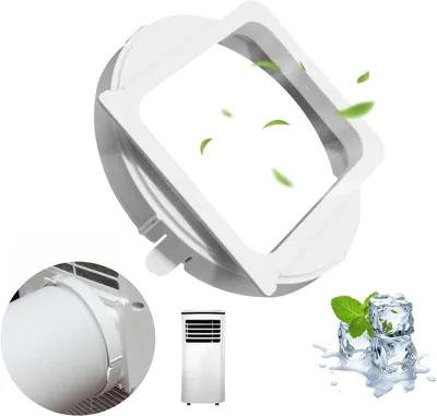 Produktbild von Abluftschlauch Adapter 150mm für mobile Klimaanlage - Schlauchverlängerung - für Abluftrohr und Entlüftungsschlauch - universell passend
