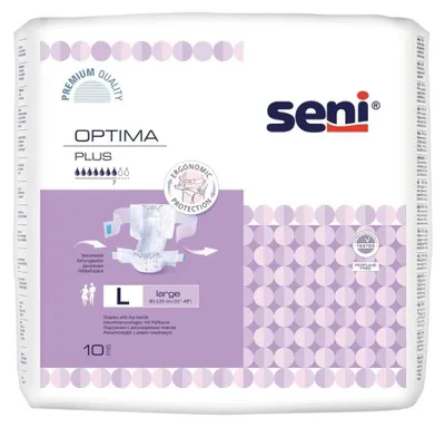 Produktbild von SENI Optima Plus Inkontinenzvorlage m.Hüftbund L