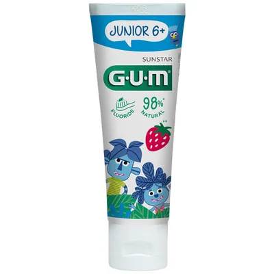 Image de Sunstar GUM Junior dentifrice pour enfants 7+ ans, 50 ml
