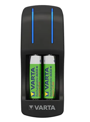 Produktbild von Varta 57646, Nickel-Metallhydrid (NiMH), AA, AAA, 2 Stück(e), Akkus/Batterien enthalten