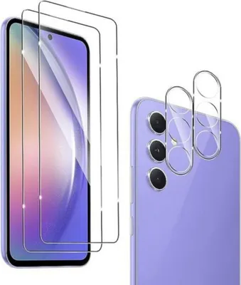 Produktbild von 2X Schutzglas für Samsung Galaxy A54 5G Display Kamera Hartglas Panzerfolie 9H
