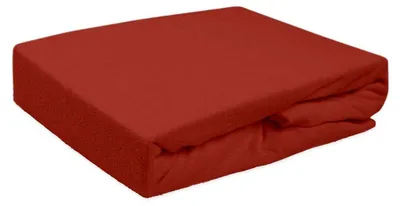 Immagine prodotto di Lenzuolo con angoli, lenzuolo con angoli in spugna con elastico 90x200, rosso vino