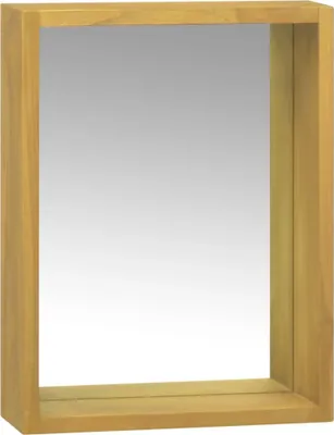 Produktbild von Spiegelschrank 30x10x40 cm Massivholz Teak