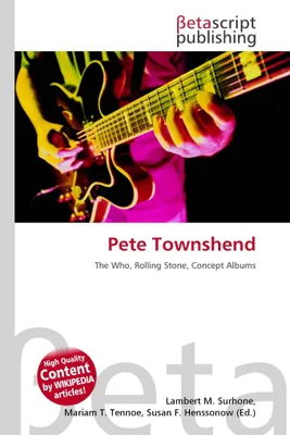 Produktbild von Pete Townshend