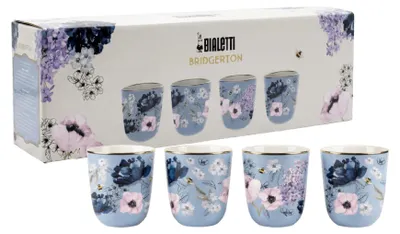 Obrázok produktu pre Bialetti Bridgerton, sada, 0,08 l, šálka, káva, viacfarebná, porcelán