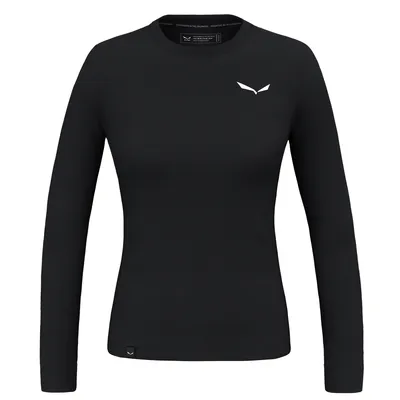 Image de T-shirt Puez Dry'Ton pour femme - Salewa, couleur : 0910-black out, taille : 48
