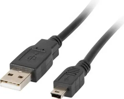 Zdjęcie produktu dla Lanberg Kabel Usb Mini(M)->Usb-A(M) 2.0 1.8M Schwarz (Canon)