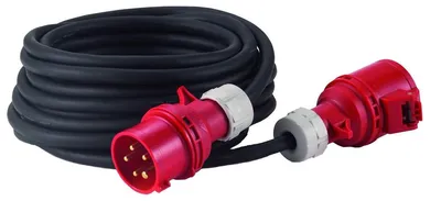Produktbild von HEDI VKD5032F Drehstrom-Verlängerungsleitung 32 A, 50 m 5x2,5 mm²