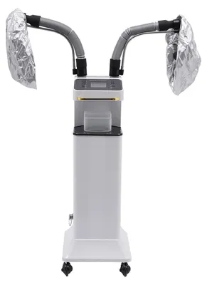 Zdjęcie produktu dla Parownica do włosów, moc 650 W, regulowany timer i temperatura, BIAŁA