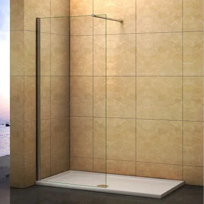 Produktbild von 90X200cm Walk In Duschkabine Duschwand Duschabtrennung Dusche Duschtür 8mm ESG Nano Glas