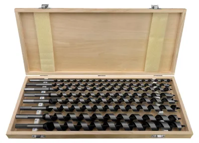 Produktbild von PAULIMOT Schlangenbohrer-Satz, 8-teilig Ø 10 - 24 mm, Länge 460 mm, Form Lewis