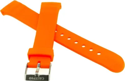 Produktbild von Calypso Uhrenarmband Spezial Anstoß Kunststoff orange > K5806/5