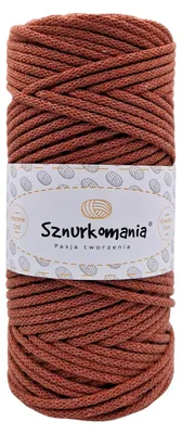 Zdjęcie produktu dla sznurek bawełniany 3mm 100metrów, sznurek do szydełkowania, sznurek do makramy, sznurek z rdzeniem, sznurek 3mm, sznurek pleciony, lina do makramy
