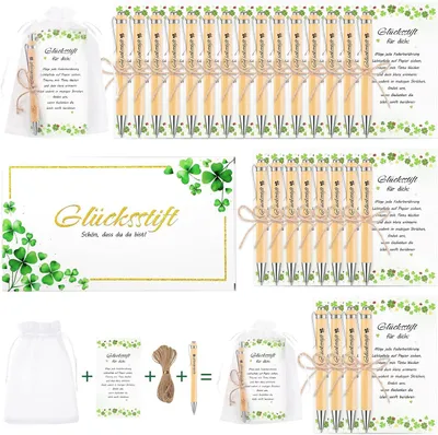 Produktbild von Sets von Kugelschreibern – Set mit 30 Stück – Abschiedsgeschenk für Kollegen – Kleine Geschenke für Kollegen – Für Lehrer – Als Dankeschön
