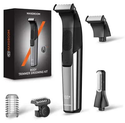 Produktbild von 2-in-1 Elektrischer Körperrasierer Herren IPX6 Intimrasierer Mann