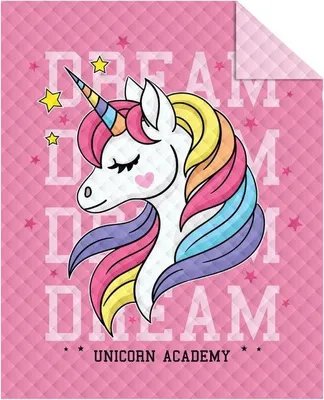 Immagine prodotto di Copriletto, giovane, per bambini 170x210cm Unicorno 091