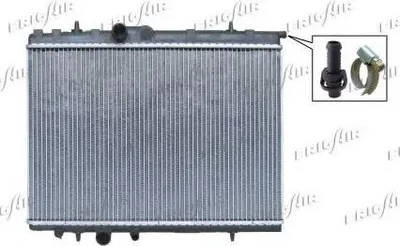 Produktbild von FRIGAIR 0103.3059 Kühler Wasserkühler Motorkühler passend für PEUGEOT 307 CC (3B) 307 (3A/C) 307 SW (3H) 307 Break (3E) für CITROËN XSARA (N1)