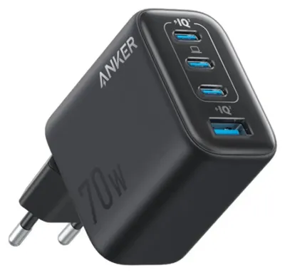 Produktbild von Anker A121C, Drinnen, AC, Schwarz
