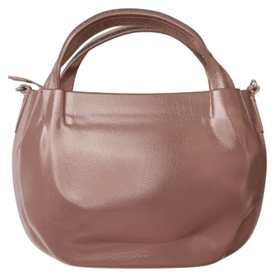 Produktbild von Vintage Damen Tasche Weiches Veganes-Leder Groß Handtasche 30610 Rose Gold