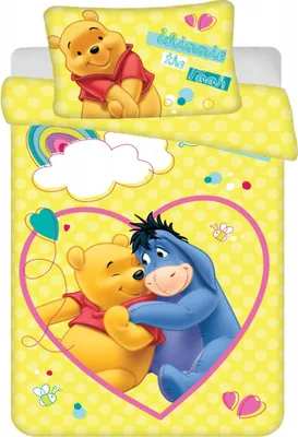 Produktbild von Disney Winnie Pooh Babybettwäsche 100 x 135 cm