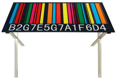 Tisch aus verchromtem Metall und Glas, 120 x 70 x 75 cm